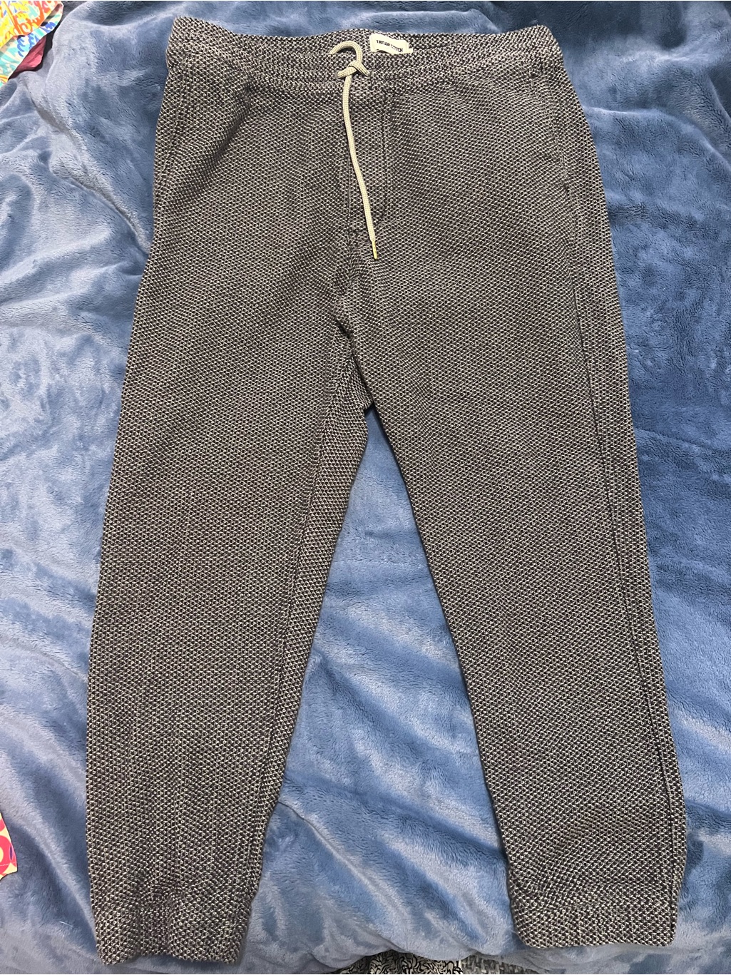 Taylor Stitch Apres Pants In Charcoal Sashiko